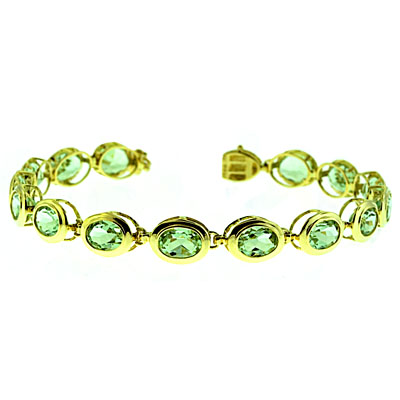 View Green Amethyst Bracelet