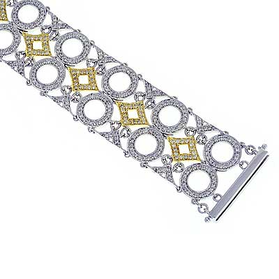 View Fancy Diamond Bracelet