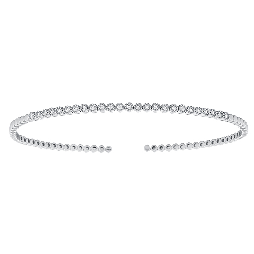 View Diamond Tension Bangle