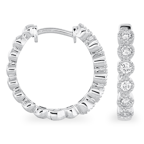 View Small Diamond Huggies