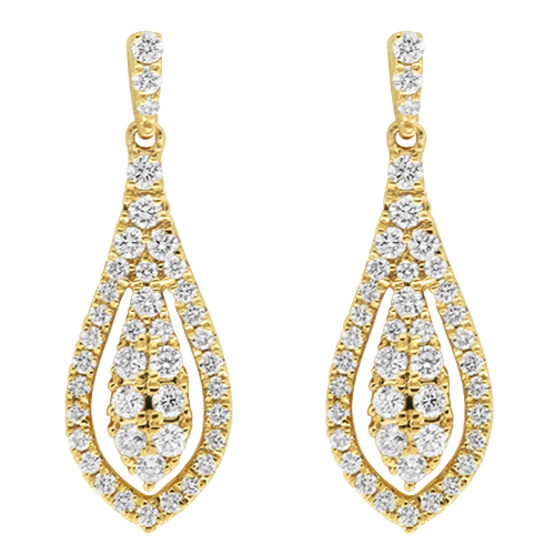 View Fancy Diamond Earrings