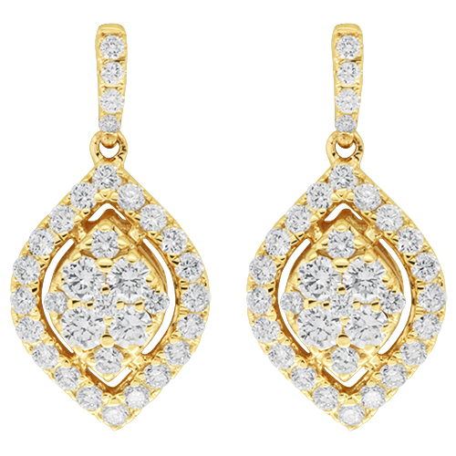 View Fancy Diamond Earrings