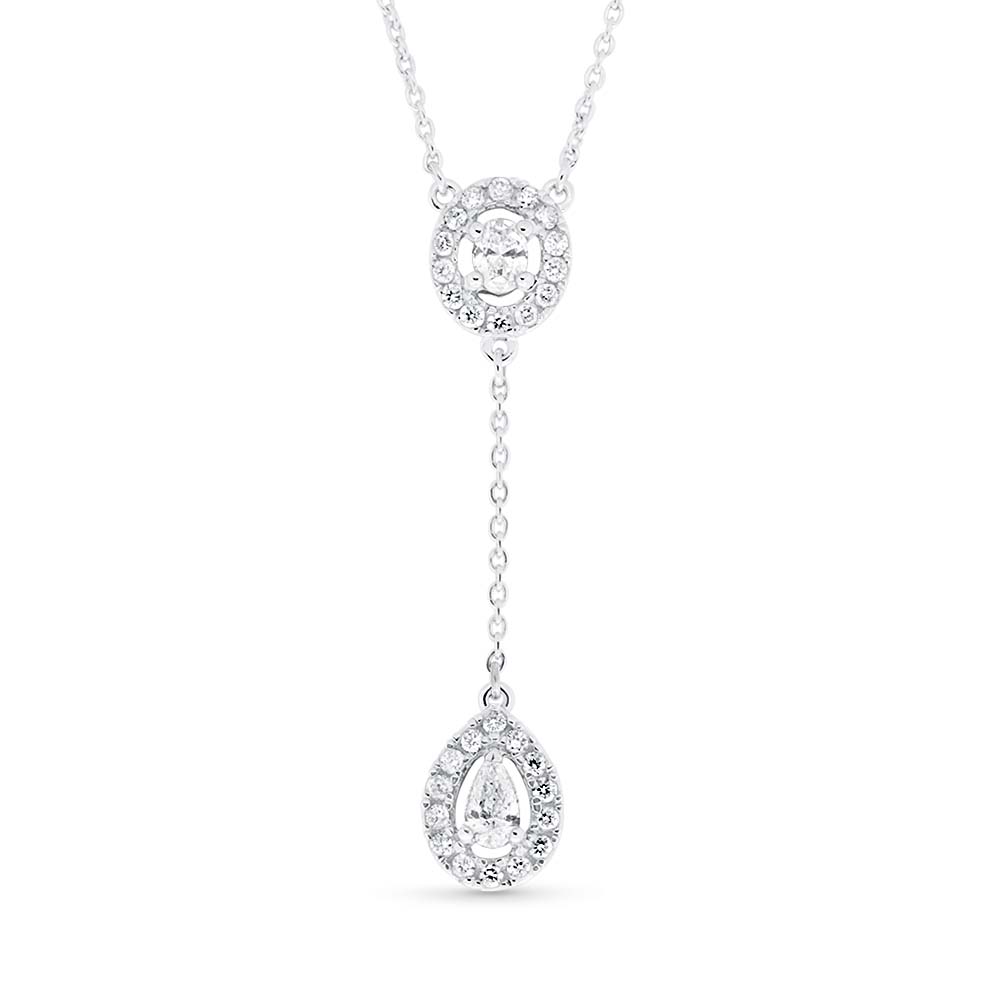 View Drop Diamond Necklace