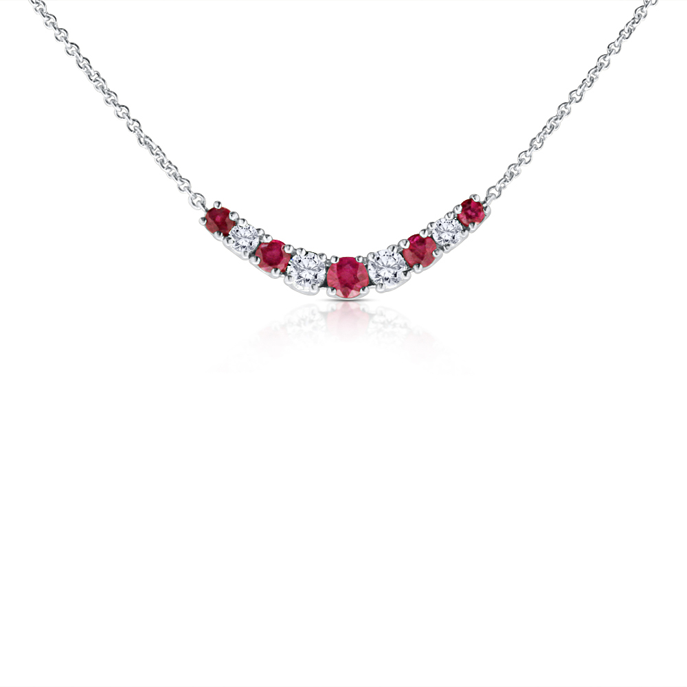 View Ruby and Diamond Necklace