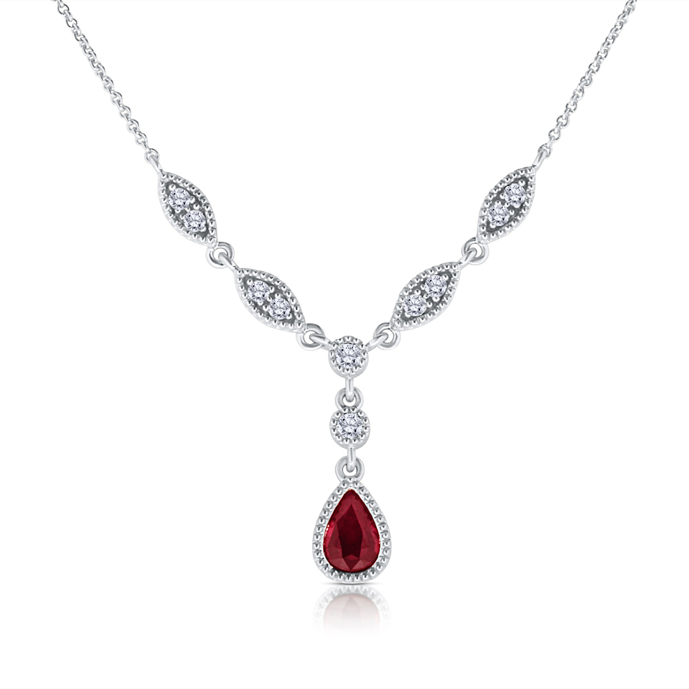 View Ruby and Diamond Necklace