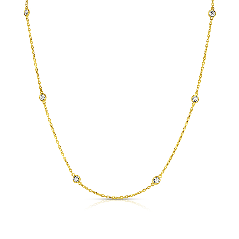 View Diamond By The Yard Necklace