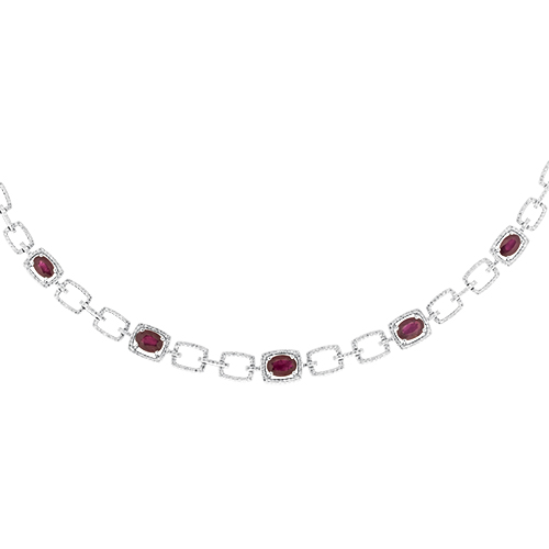 View Ruby and Diamond Necklace