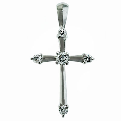 View Diamond Cross Pendant