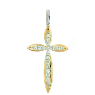 View Diamond Cross Pendant