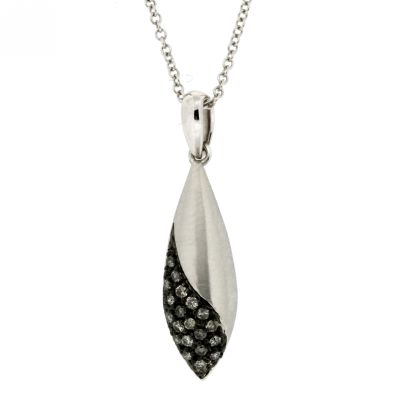 View Silver Mist Diamond Pendant With Chain