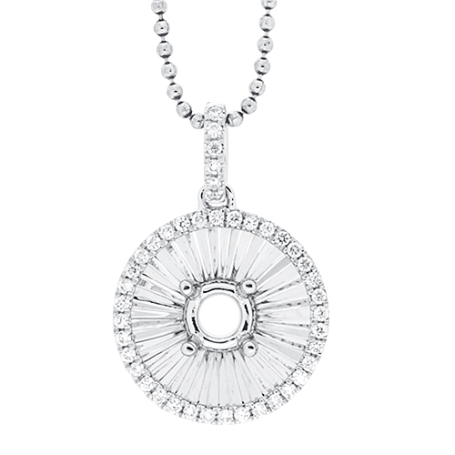 View Fancy Diamond Pendant With Chain