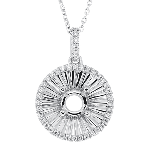 View Fancy Diamond Pendant With Chain