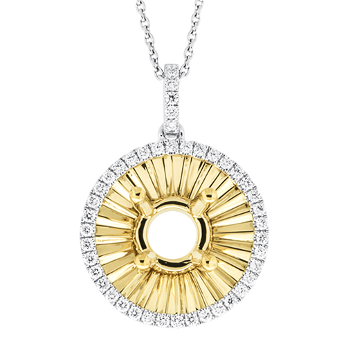 View Fancy Diamond Pendant With Chain
