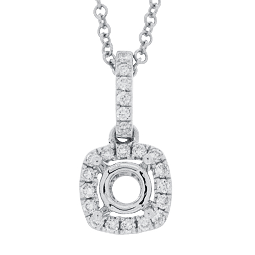 View Diamond Semi Mount Pendant