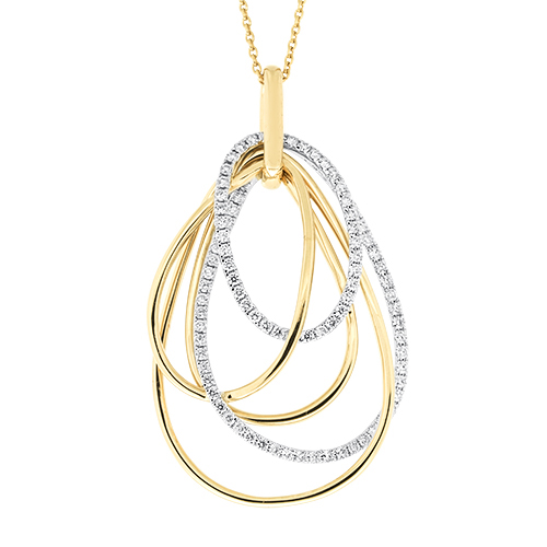 View Fancy Diamond Pendant With Chain