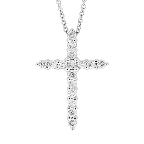 View Diamond Cross Pendant With Chain