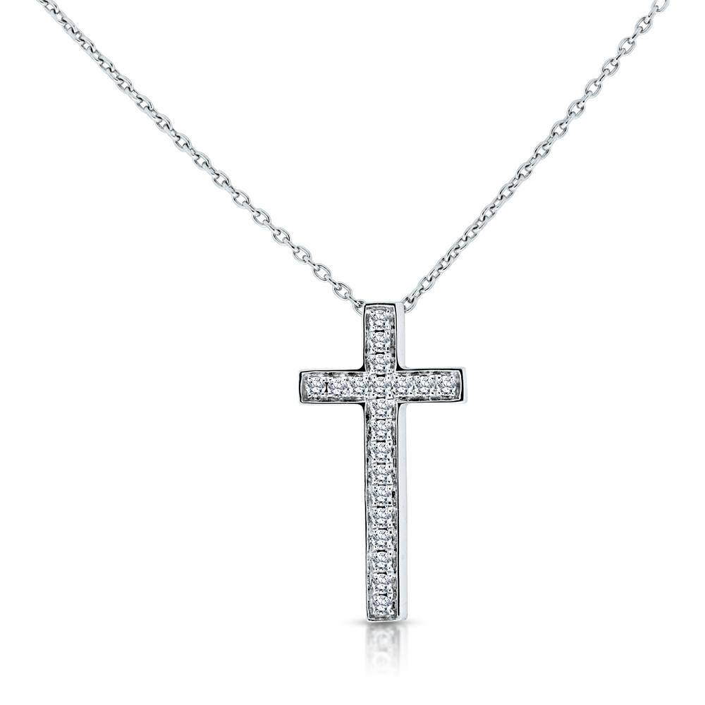 View Diamond Cross Pendant With Chain