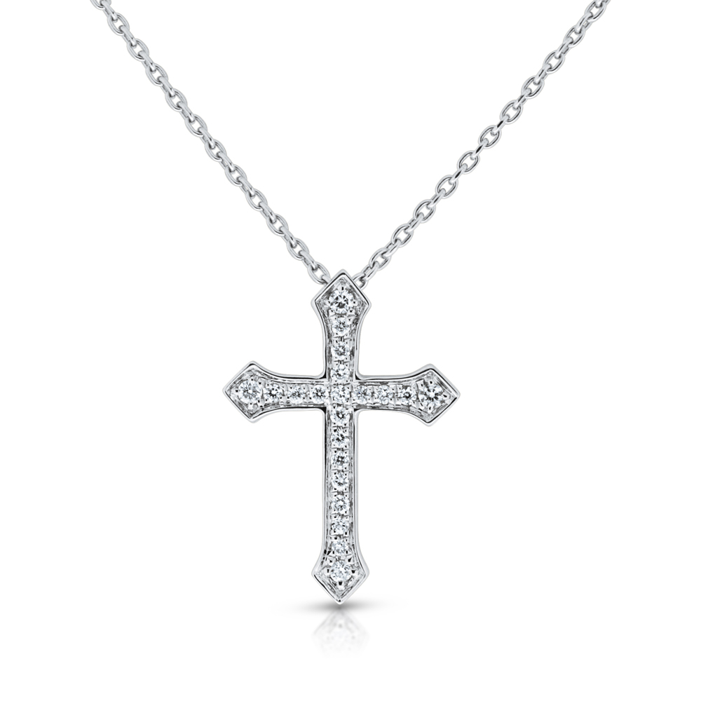 View Diamond Cross Pendant With Chain