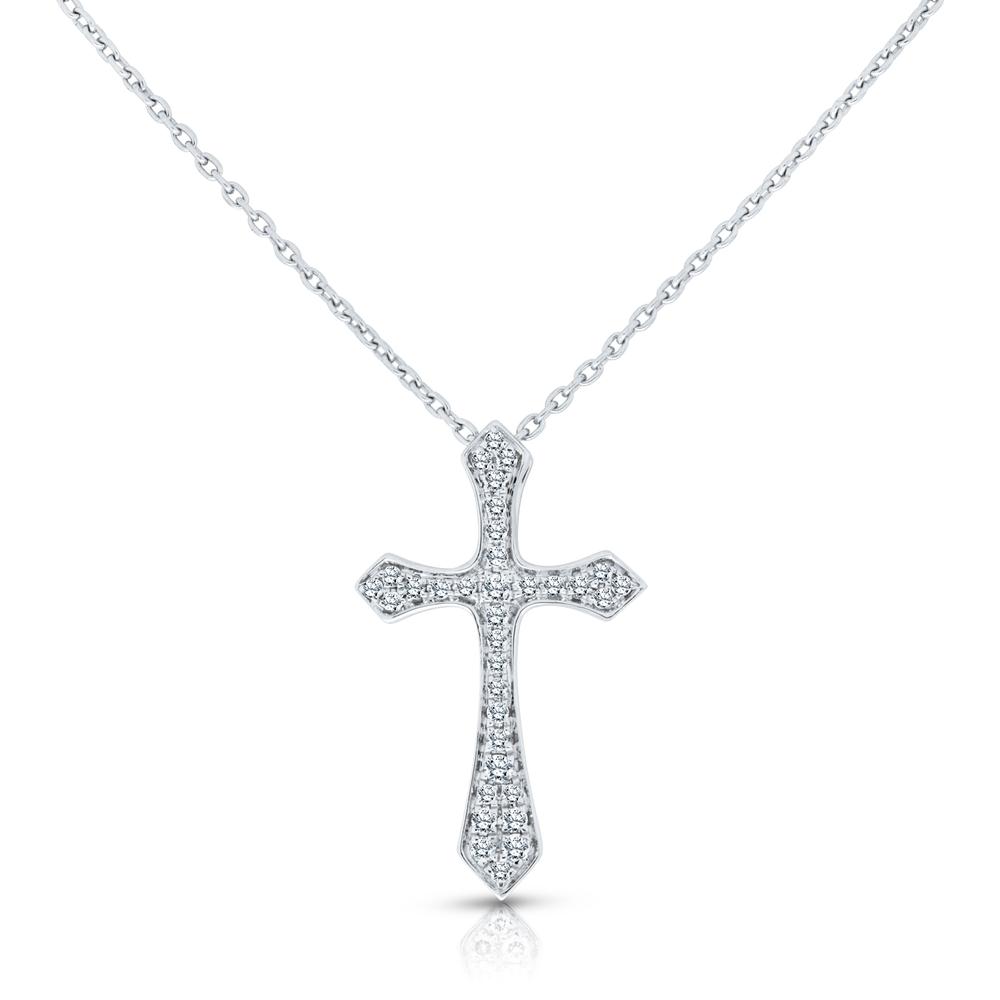 View Diamond Cross Pendant With Chain