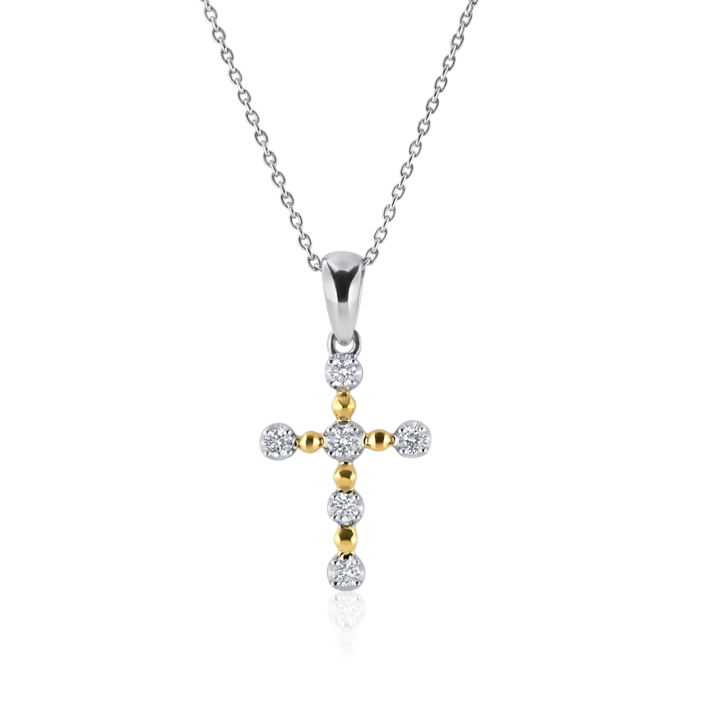 View Diamond Cross Pendant With Chain