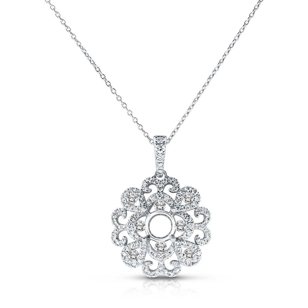 View Fancy Diamond Pendant For 6mm With Chain