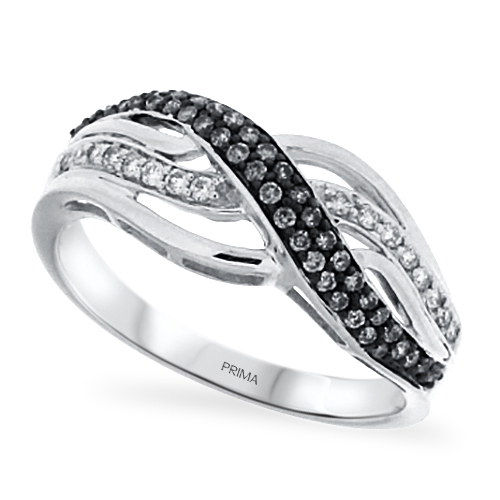 View Silver Mist Diamond and Diamond Ring