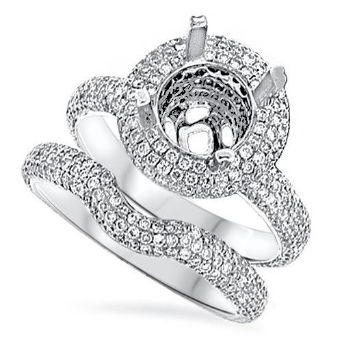 View Diamond Engagement Ring Set