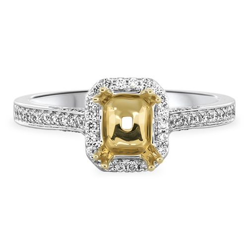View Diamond Engagement Ring For 6x5 E/C