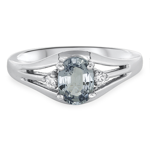View Sapphire And Diamond Ring