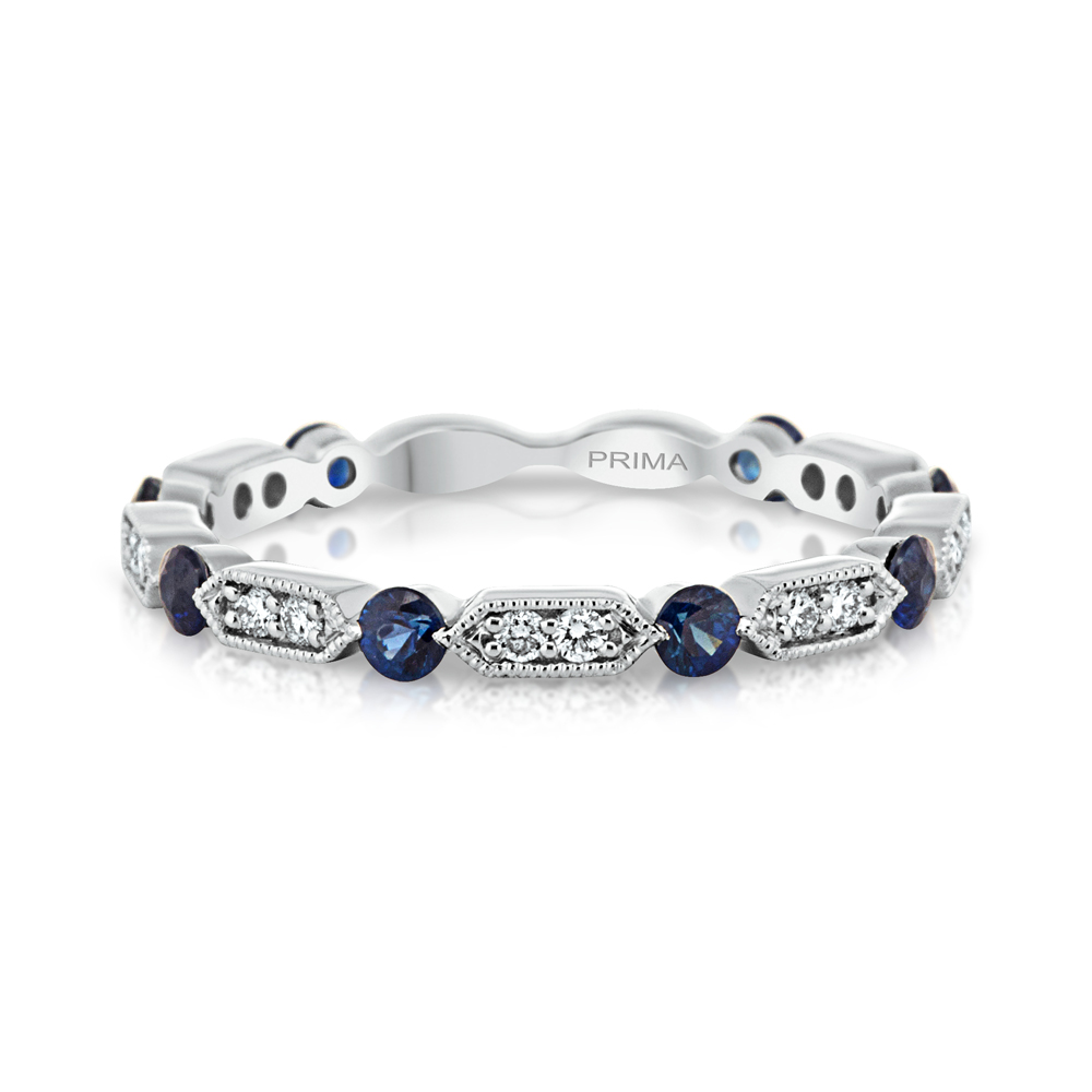 View Sapphire and Diamond Ring (7/8)