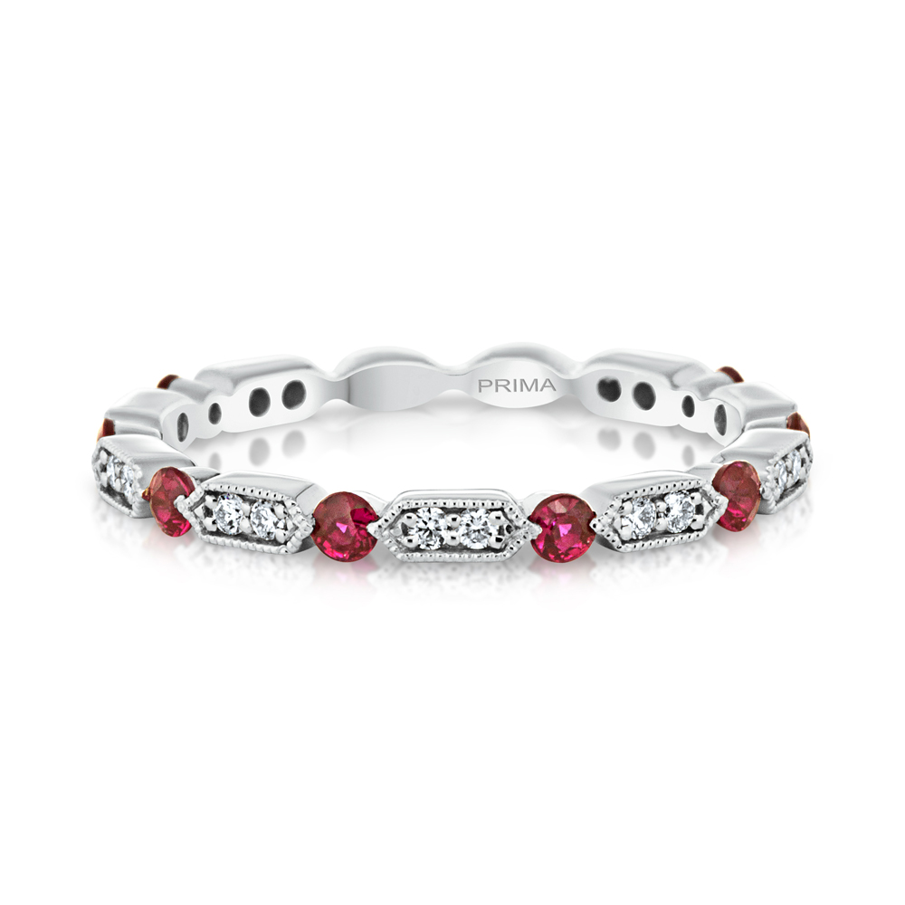 View Ruby And Diamond Ring