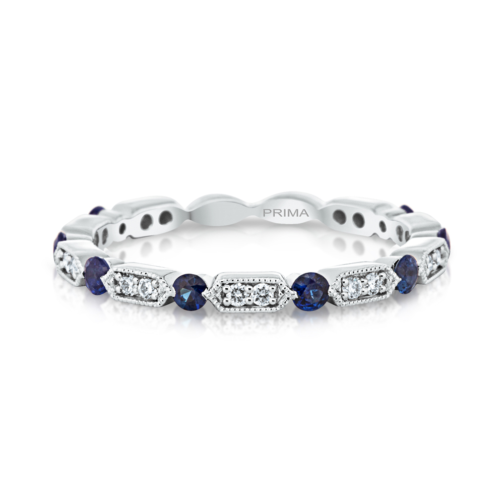 View Sapphire And Diamond Ring