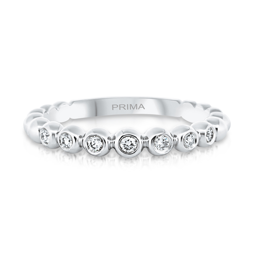 View Diamond Bezel Ring