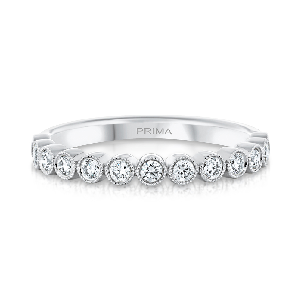 View Diamond Bezel Ring