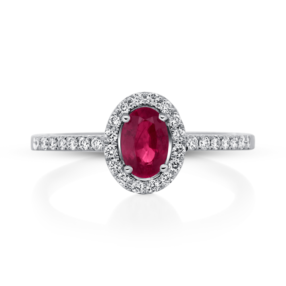View Ruby and Diamond Ring