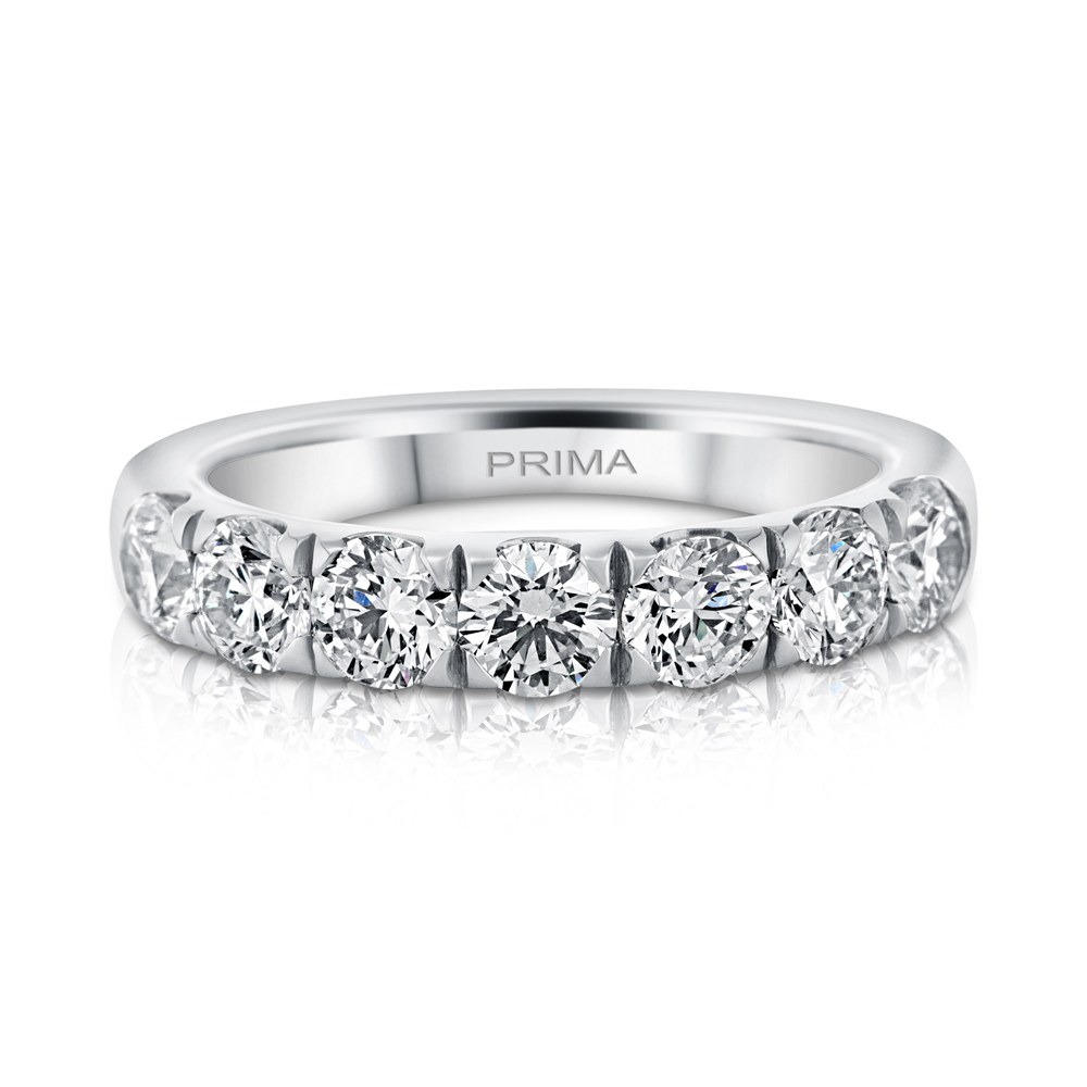 View Diamond Matching 7 Stone Band