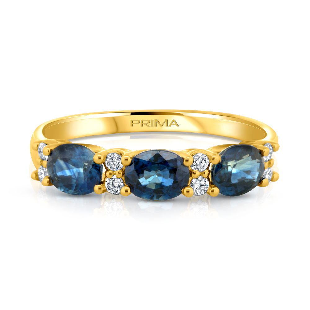 View Sapphire And Diamond Ring