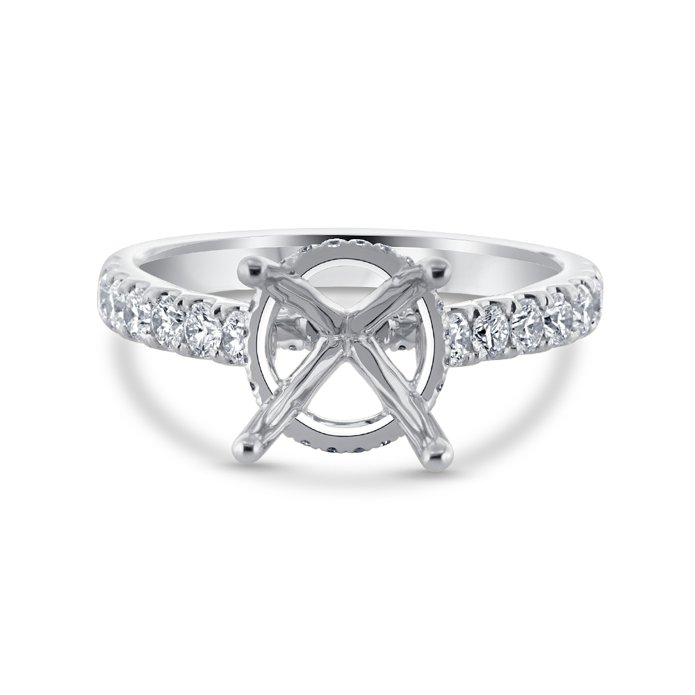 View Diamond Engagement Ring For 2ct Round