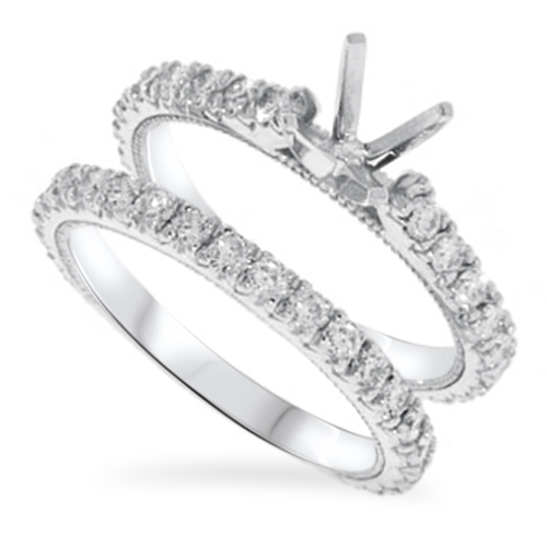 View Diamond Engagement Ring Set